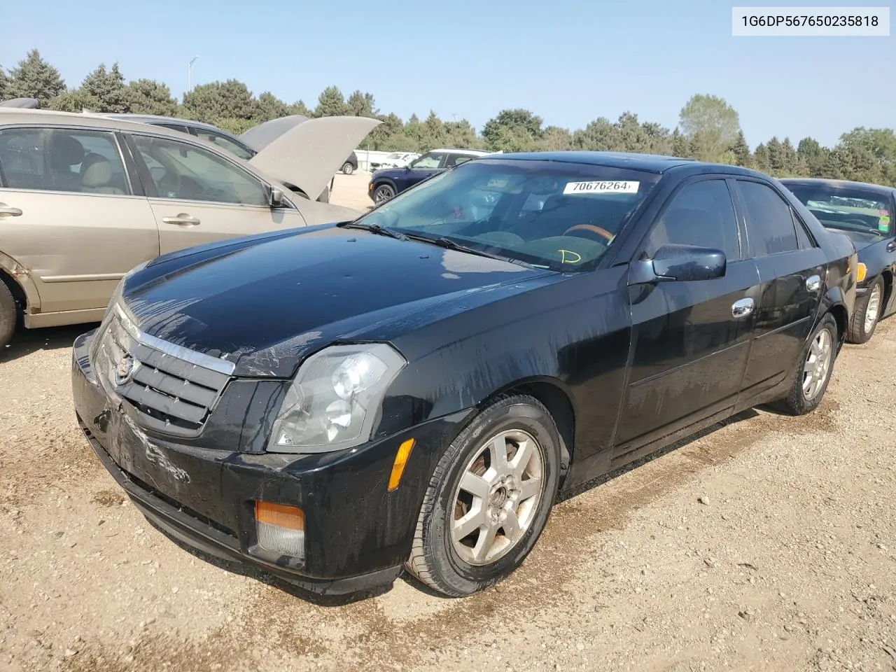 2005 Cadillac Cts Hi Feature V6 VIN: 1G6DP567650235818 Lot: 70676264