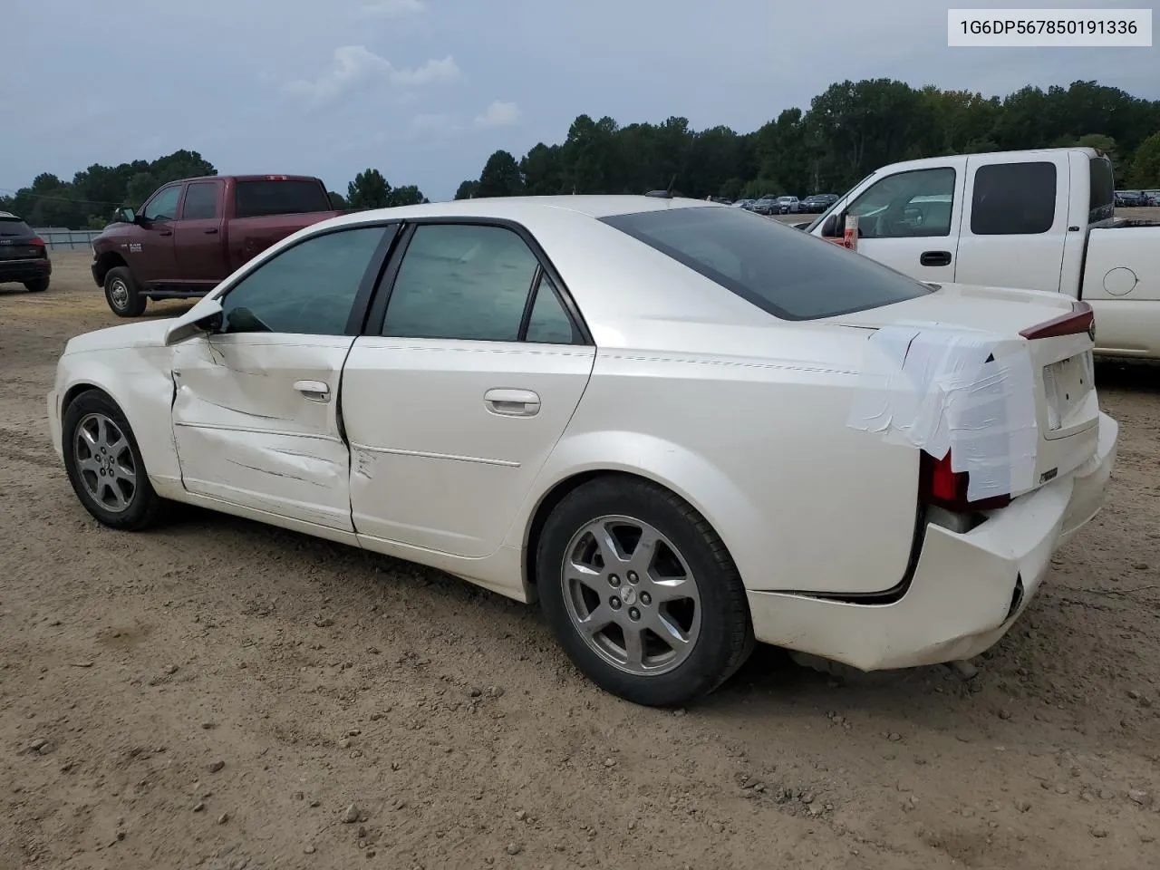 2005 Cadillac Cts Hi Feature V6 VIN: 1G6DP567850191336 Lot: 71075554