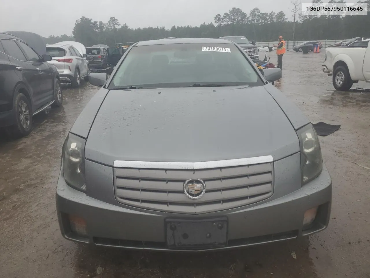 2005 Cadillac Cts Hi Feature V6 VIN: 1G6DP567950116645 Lot: 73183074