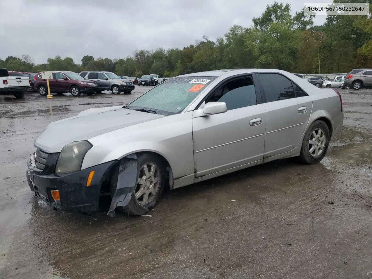 2005 Cadillac Cts Hi Feature V6 VIN: 1G6DP567150232647 Lot: 73393844