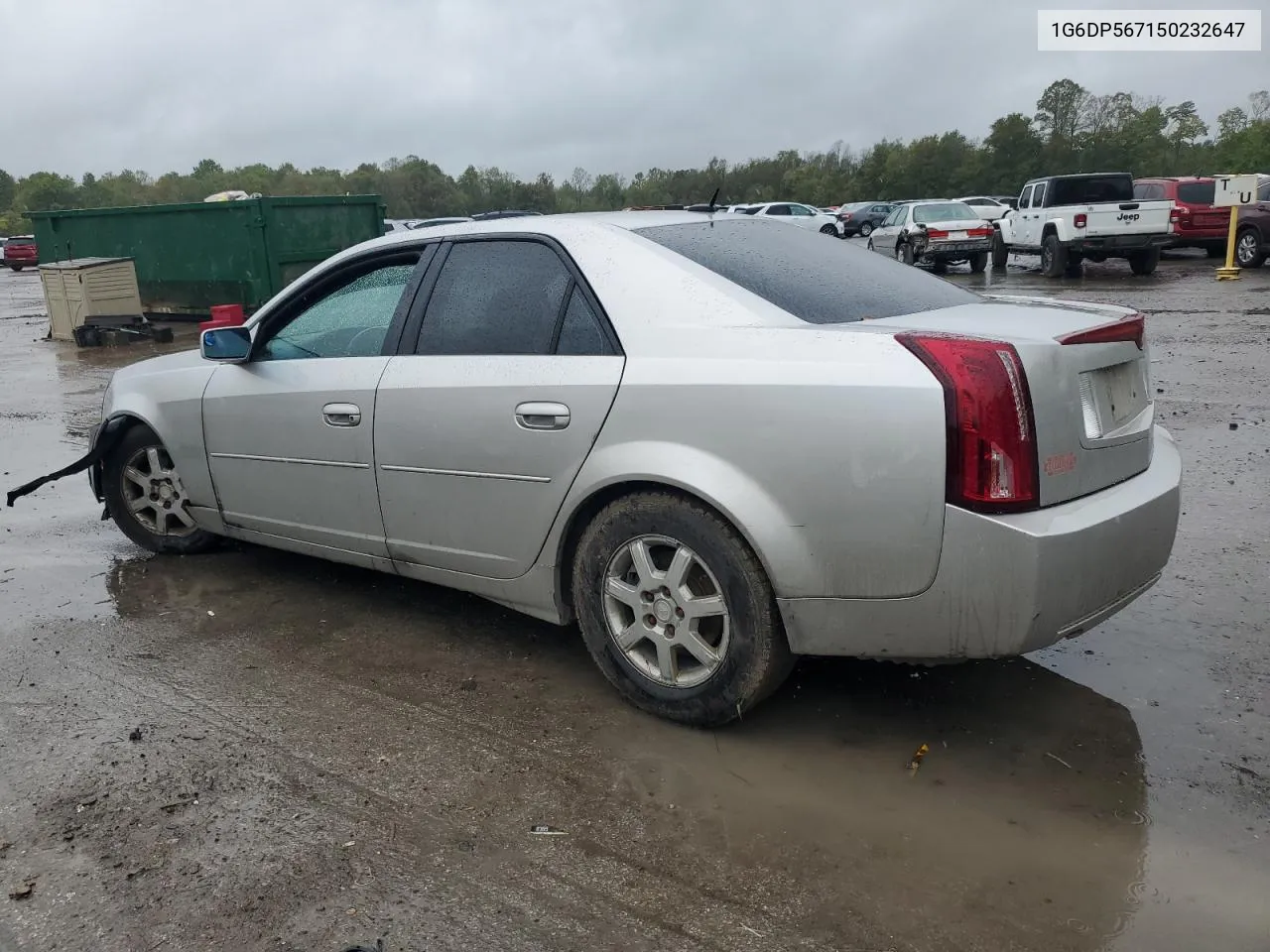 2005 Cadillac Cts Hi Feature V6 VIN: 1G6DP567150232647 Lot: 73393844