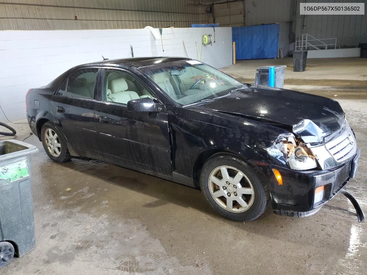 2005 Cadillac Cts Hi Feature V6 VIN: 1G6DP567X50136502 Lot: 74001284