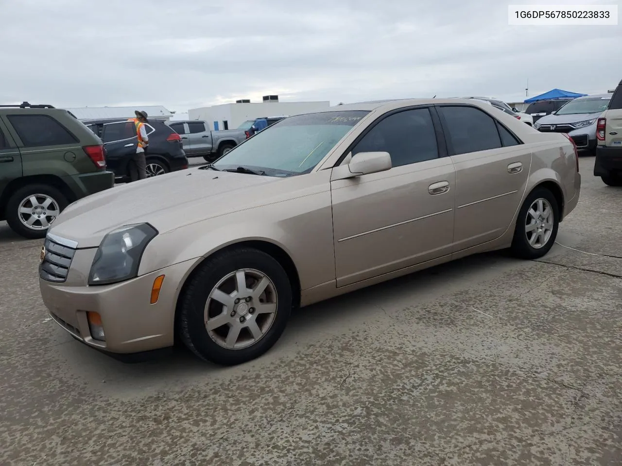 2005 Cadillac Cts Hi Feature V6 VIN: 1G6DP567850223833 Lot: 74968084