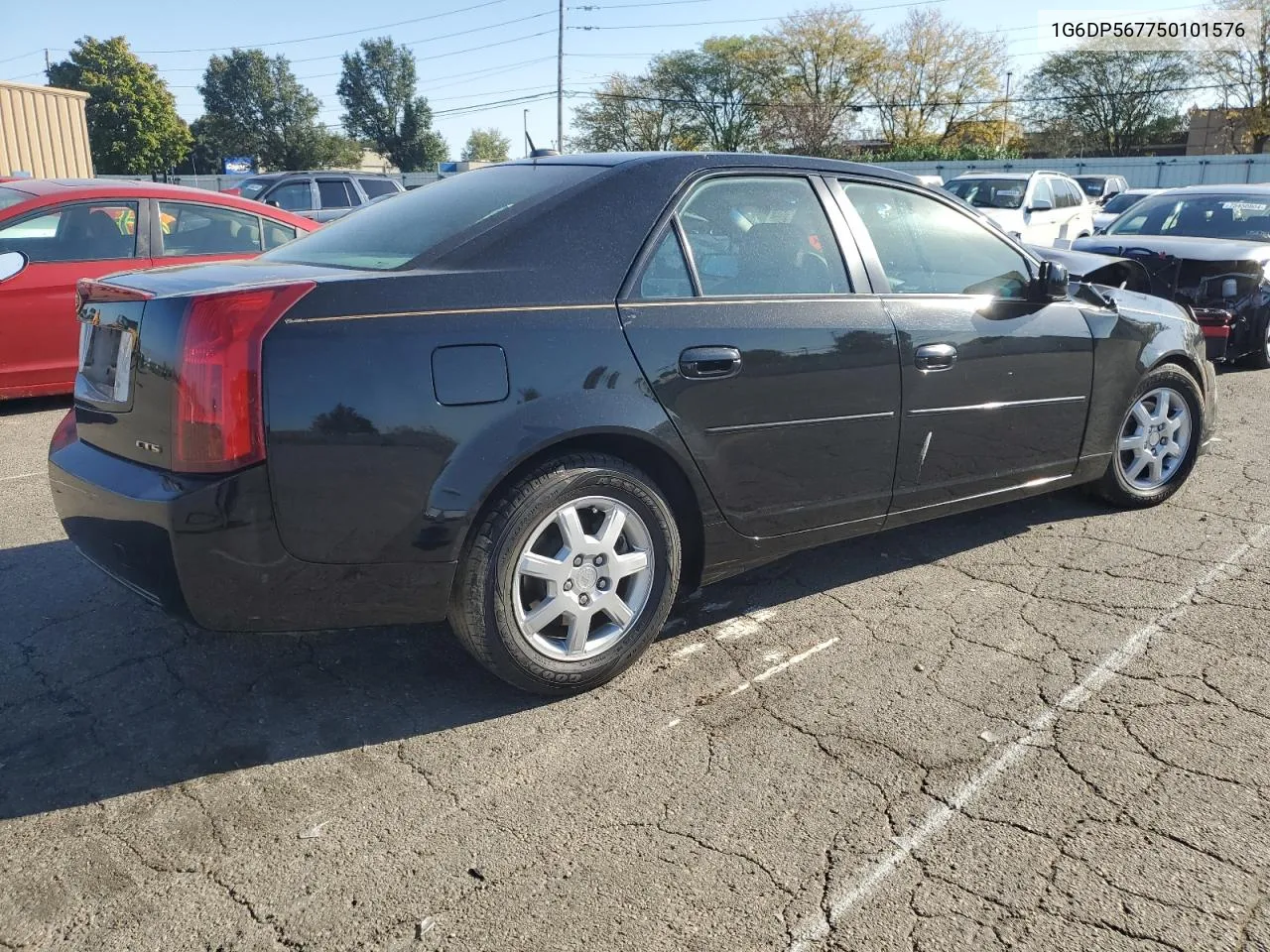 2005 Cadillac Cts Hi Feature V6 VIN: 1G6DP567750101576 Lot: 75436824