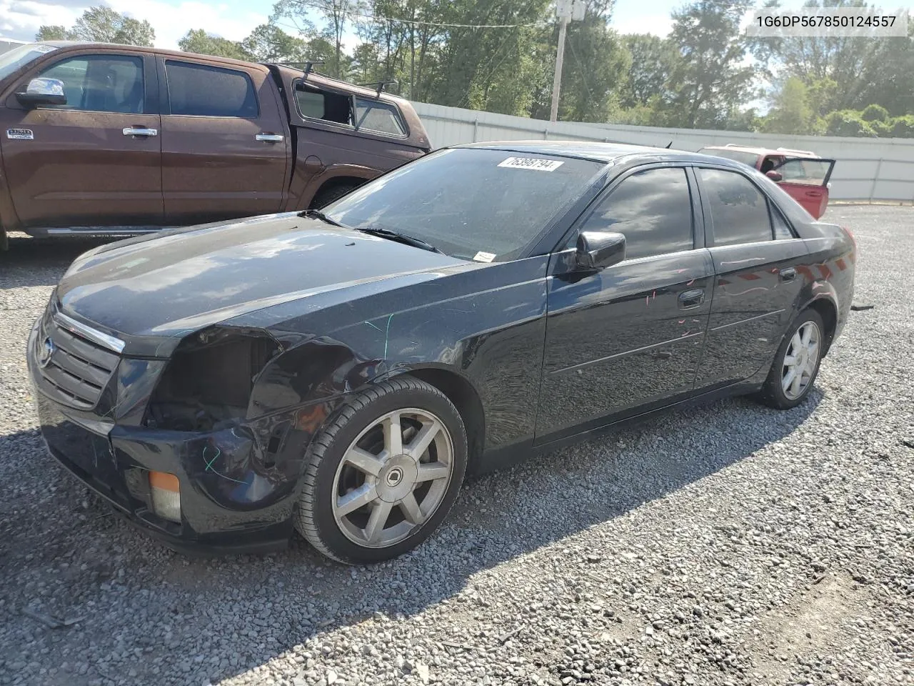 2005 Cadillac Cts Hi Feature V6 VIN: 1G6DP567850124557 Lot: 76398794