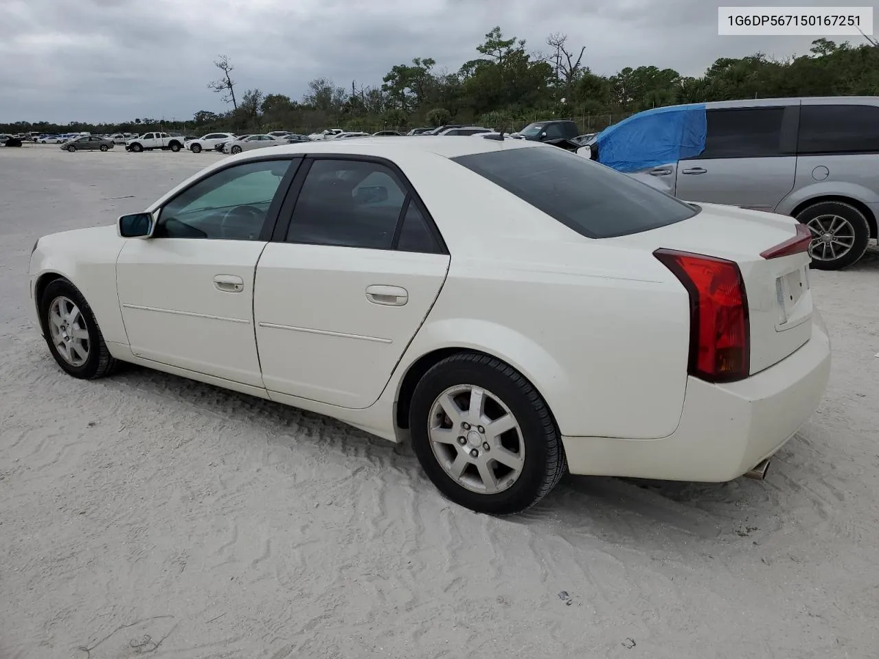 2005 Cadillac Cts Hi Feature V6 VIN: 1G6DP567150167251 Lot: 76671174