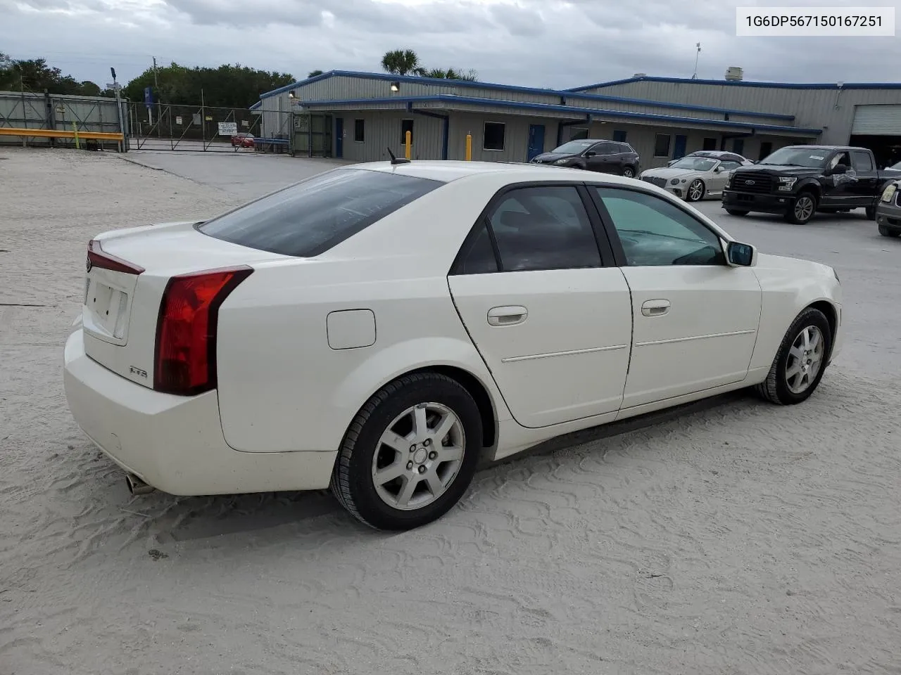 2005 Cadillac Cts Hi Feature V6 VIN: 1G6DP567150167251 Lot: 76671174