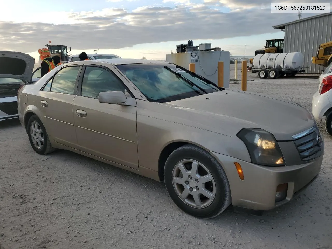 2005 Cadillac Cts Hi Feature V6 VIN: 1G6DP567250181529 Lot: 76840944