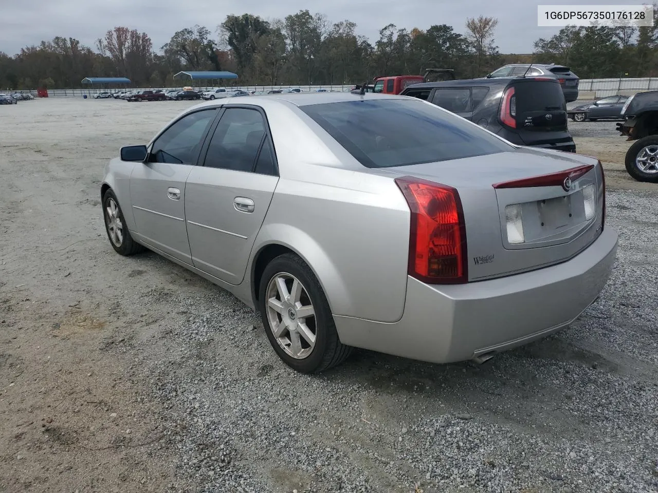 2005 Cadillac Cts Hi Feature V6 VIN: 1G6DP567350176128 Lot: 77794924