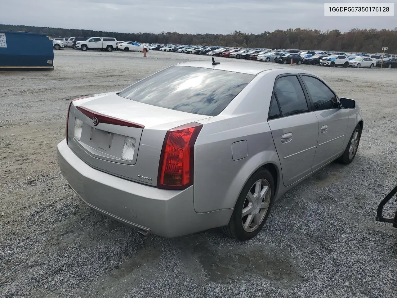 2005 Cadillac Cts Hi Feature V6 VIN: 1G6DP567350176128 Lot: 77794924