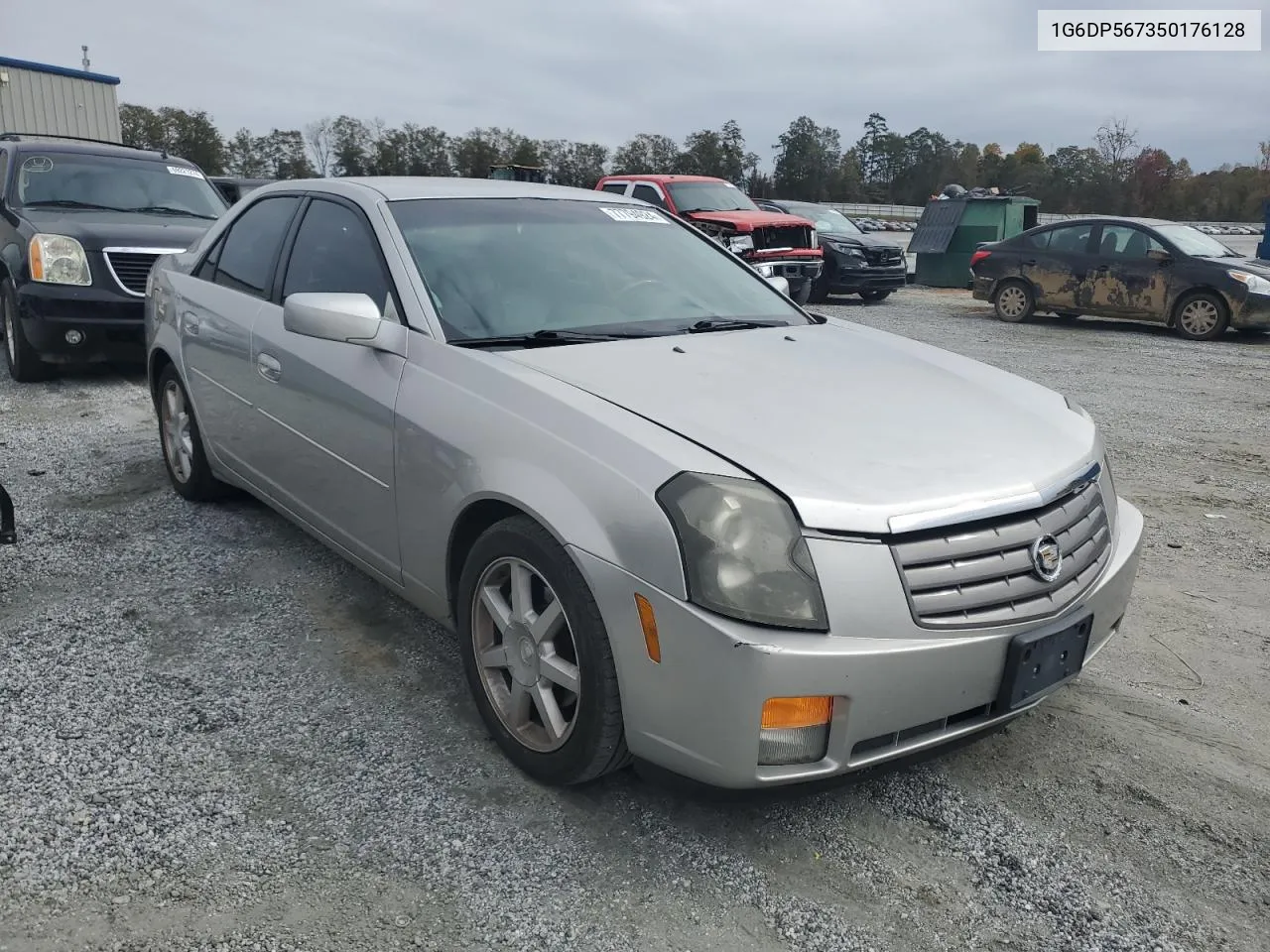 2005 Cadillac Cts Hi Feature V6 VIN: 1G6DP567350176128 Lot: 77794924