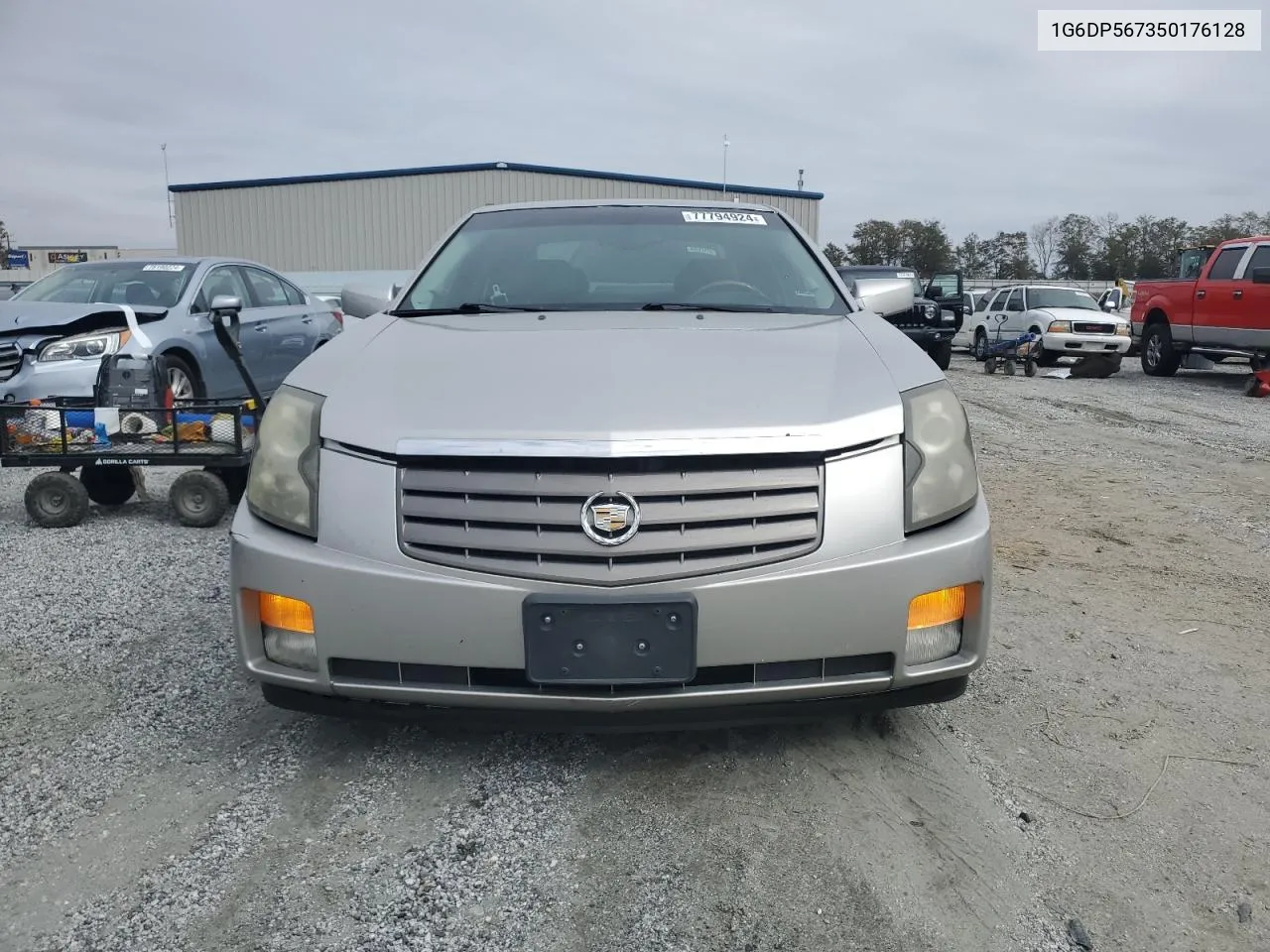 2005 Cadillac Cts Hi Feature V6 VIN: 1G6DP567350176128 Lot: 77794924