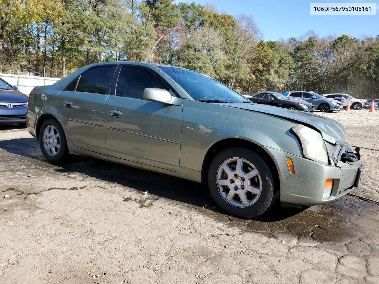 2005 Cadillac Cts Hi Feature V6 VIN: 1G6DP567950105161 Lot: 80499144