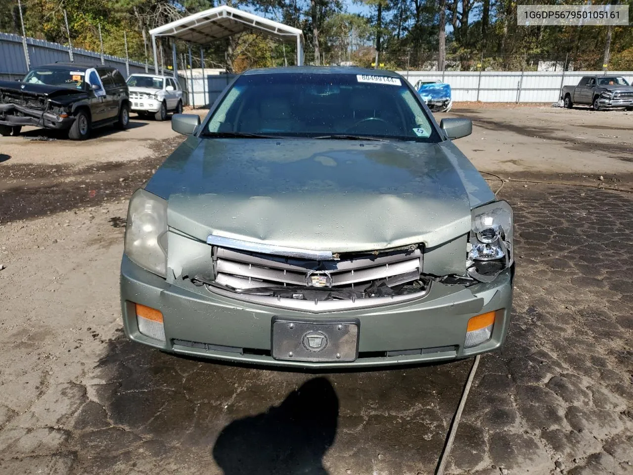 2005 Cadillac Cts Hi Feature V6 VIN: 1G6DP567950105161 Lot: 80499144