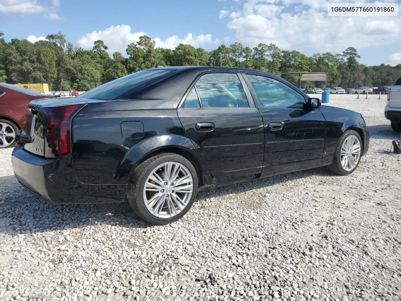 2006 Cadillac Cts VIN: 1G6DM57T660191860 Lot: 58330564