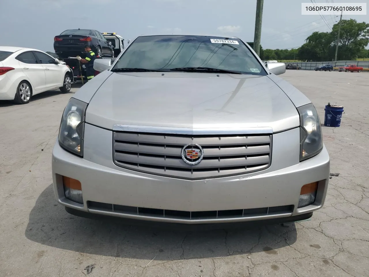 2006 Cadillac Cts Hi Feature V6 VIN: 1G6DP577660108695 Lot: 59782334