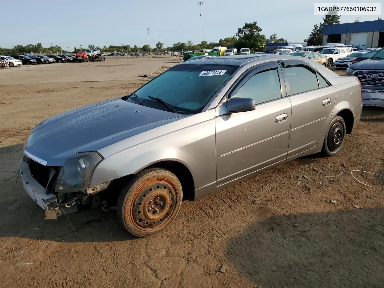 2006 Cadillac Cts Hi Feature V6 VIN: 1G6DP577660106932 Lot: 69377444