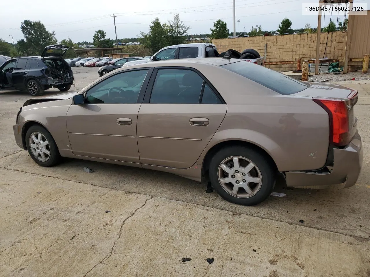 2006 Cadillac Cts VIN: 1G6DM57T560207126 Lot: 70285764