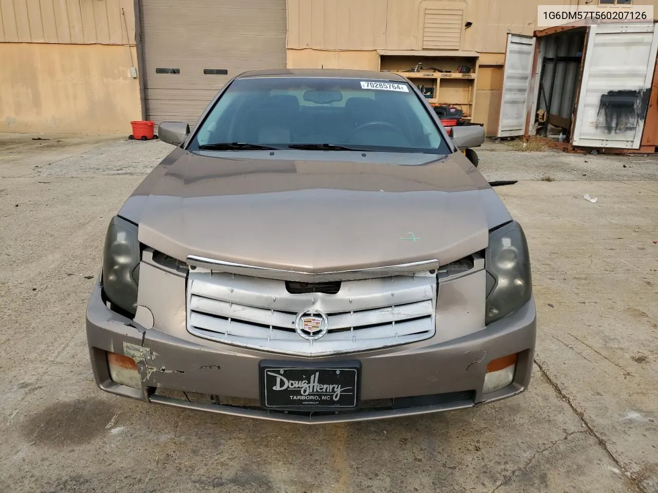 2006 Cadillac Cts VIN: 1G6DM57T560207126 Lot: 70285764