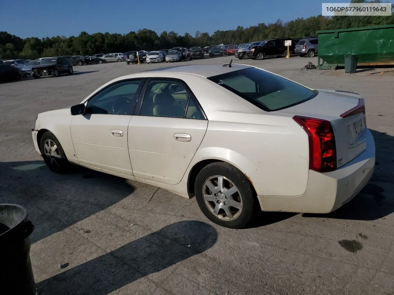 1G6DP577960119643 2006 Cadillac Cts Hi Feature V6