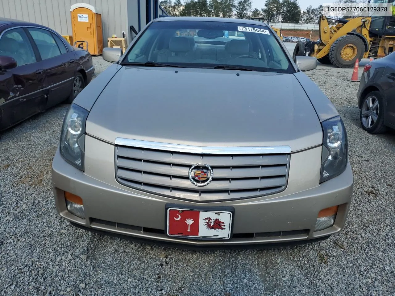 2006 Cadillac Cts Hi Feature V6 VIN: 1G6DP577060129378 Lot: 73176844