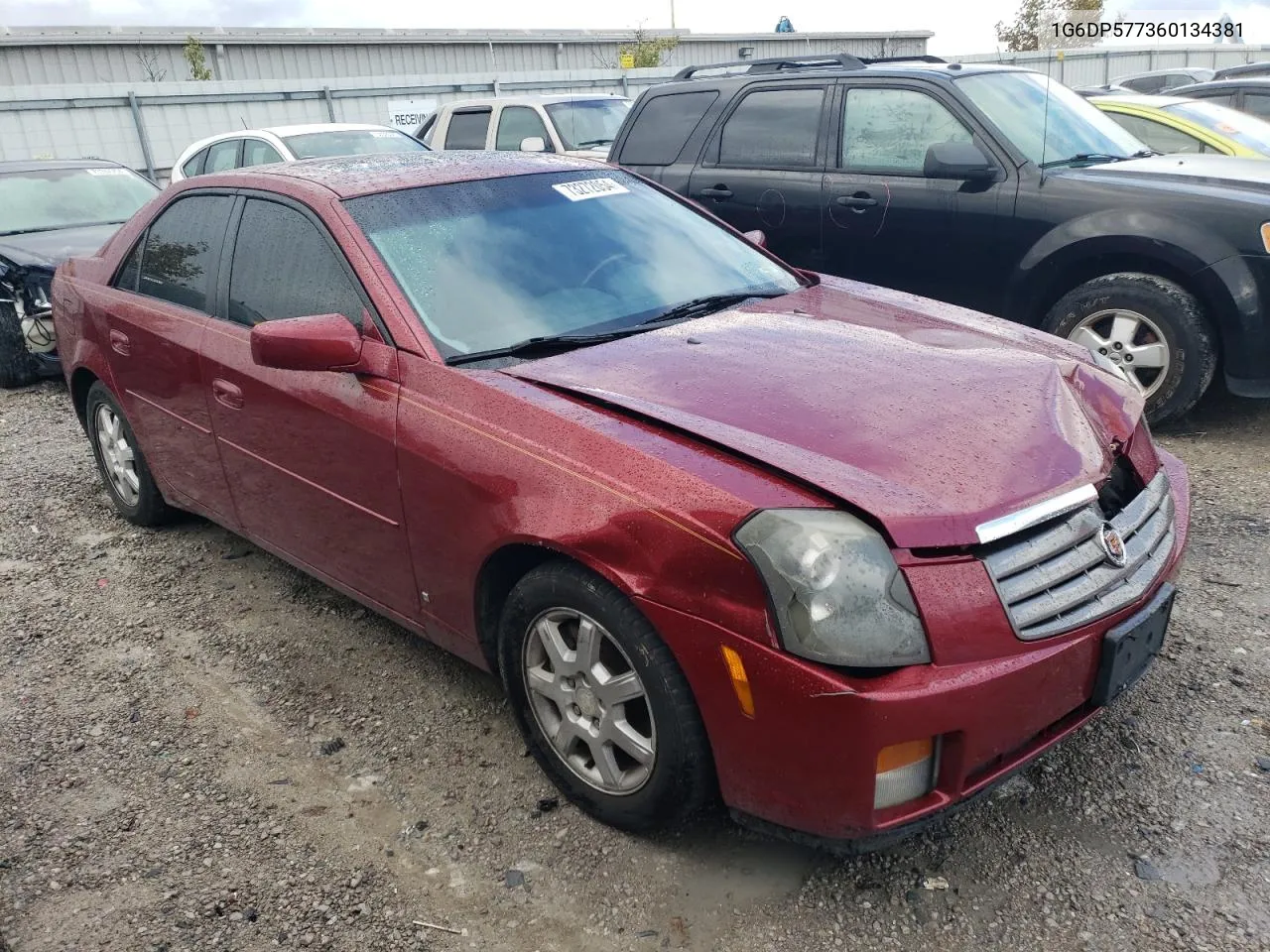 2006 Cadillac Cts Hi Feature V6 VIN: 1G6DP577360134381 Lot: 73272054