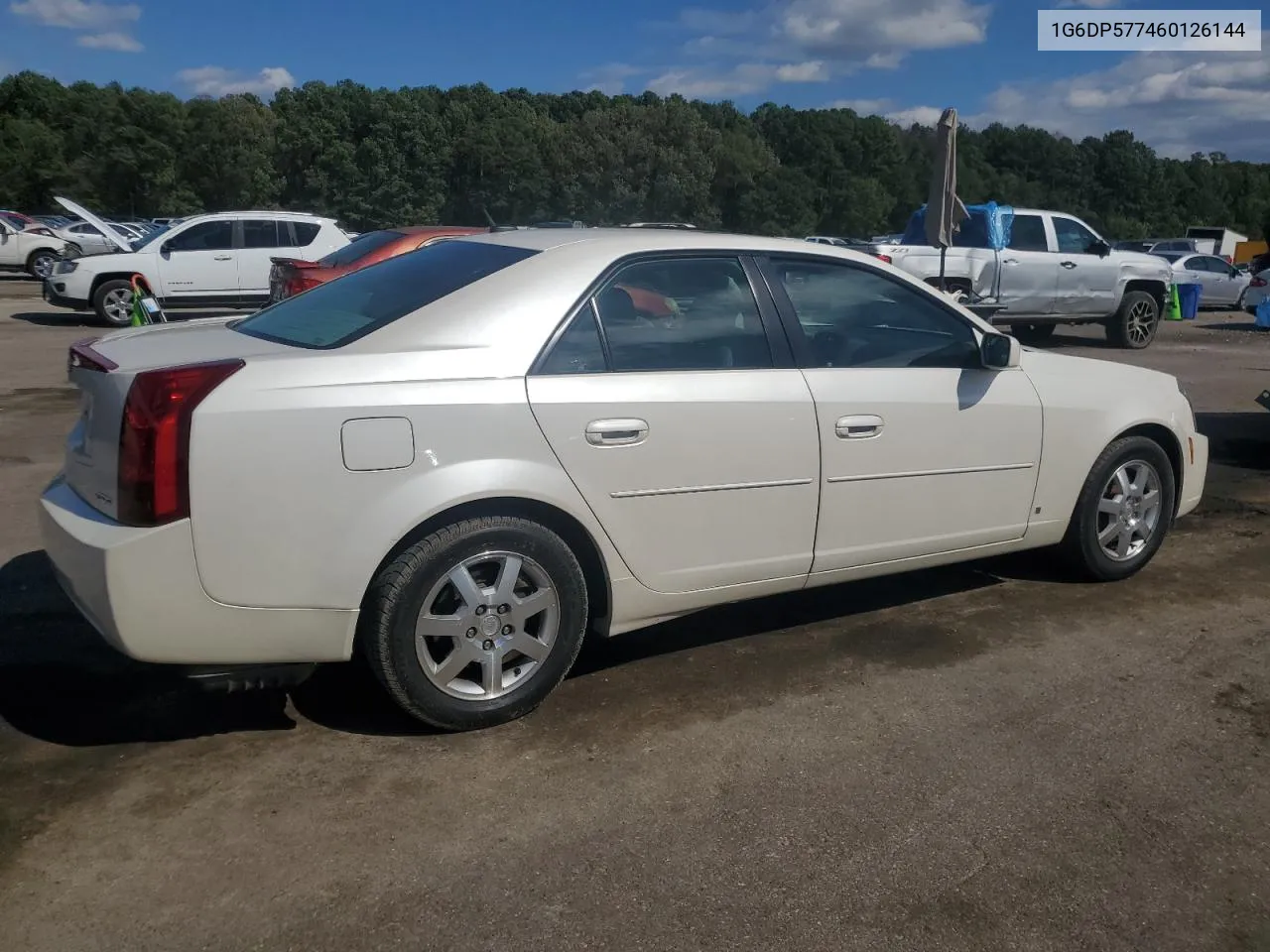 2006 Cadillac Cts Hi Feature V6 VIN: 1G6DP577460126144 Lot: 73348774