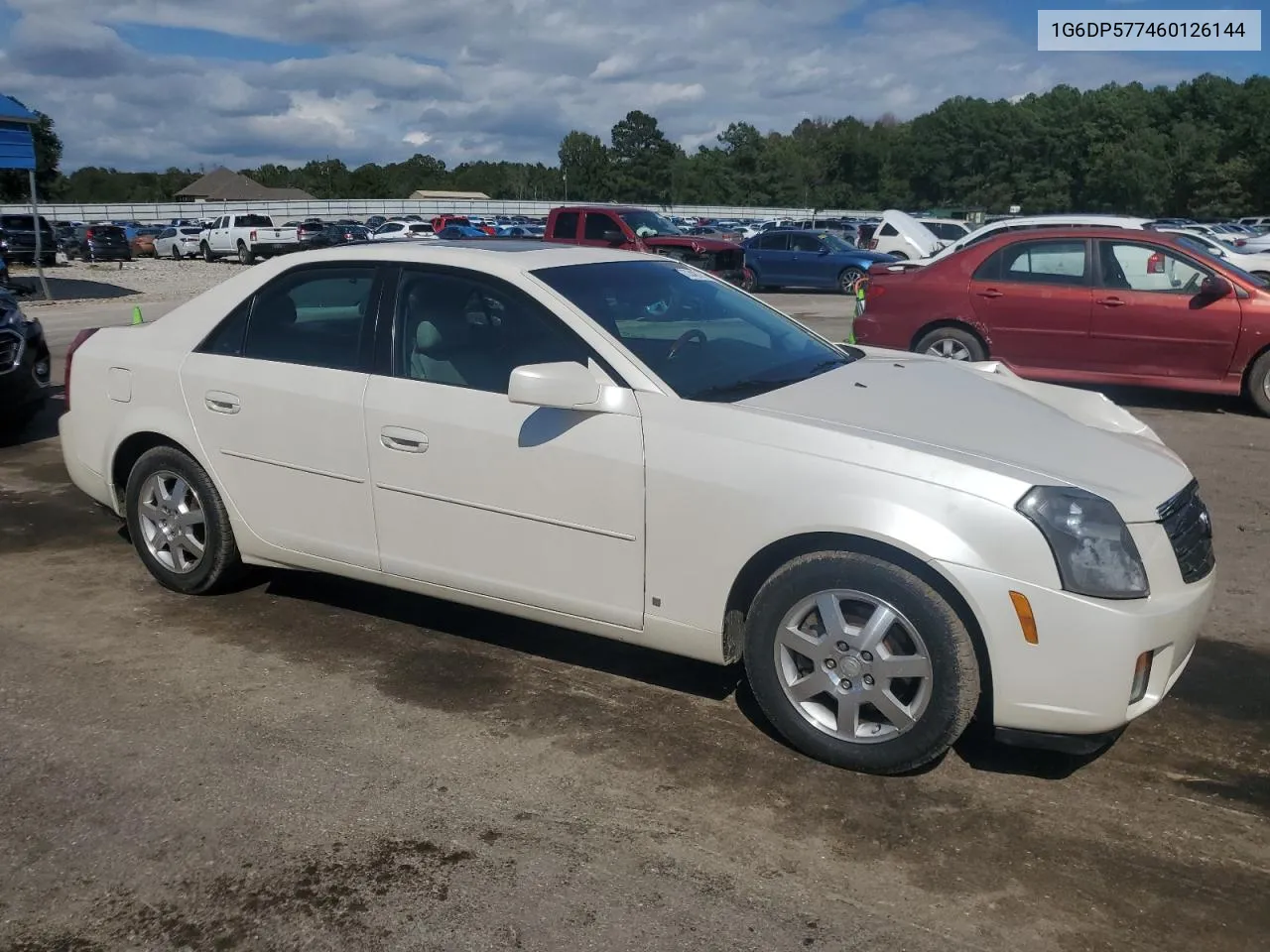 2006 Cadillac Cts Hi Feature V6 VIN: 1G6DP577460126144 Lot: 73348774