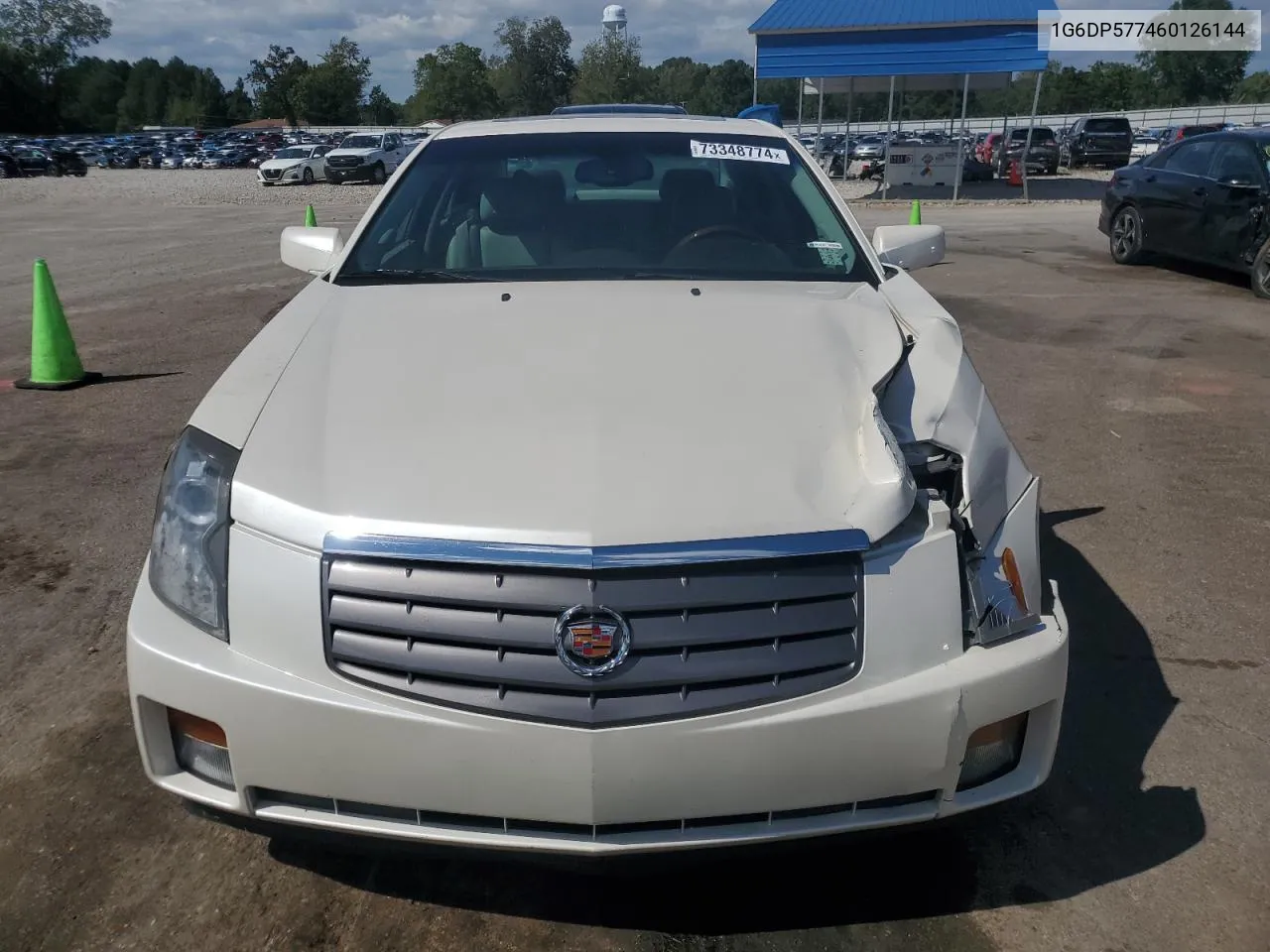 2006 Cadillac Cts Hi Feature V6 VIN: 1G6DP577460126144 Lot: 73348774