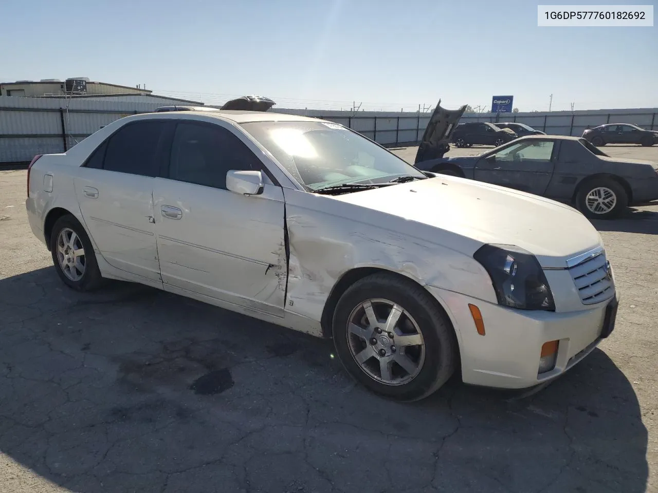 2006 Cadillac Cts Hi Feature V6 VIN: 1G6DP577760182692 Lot: 74795764