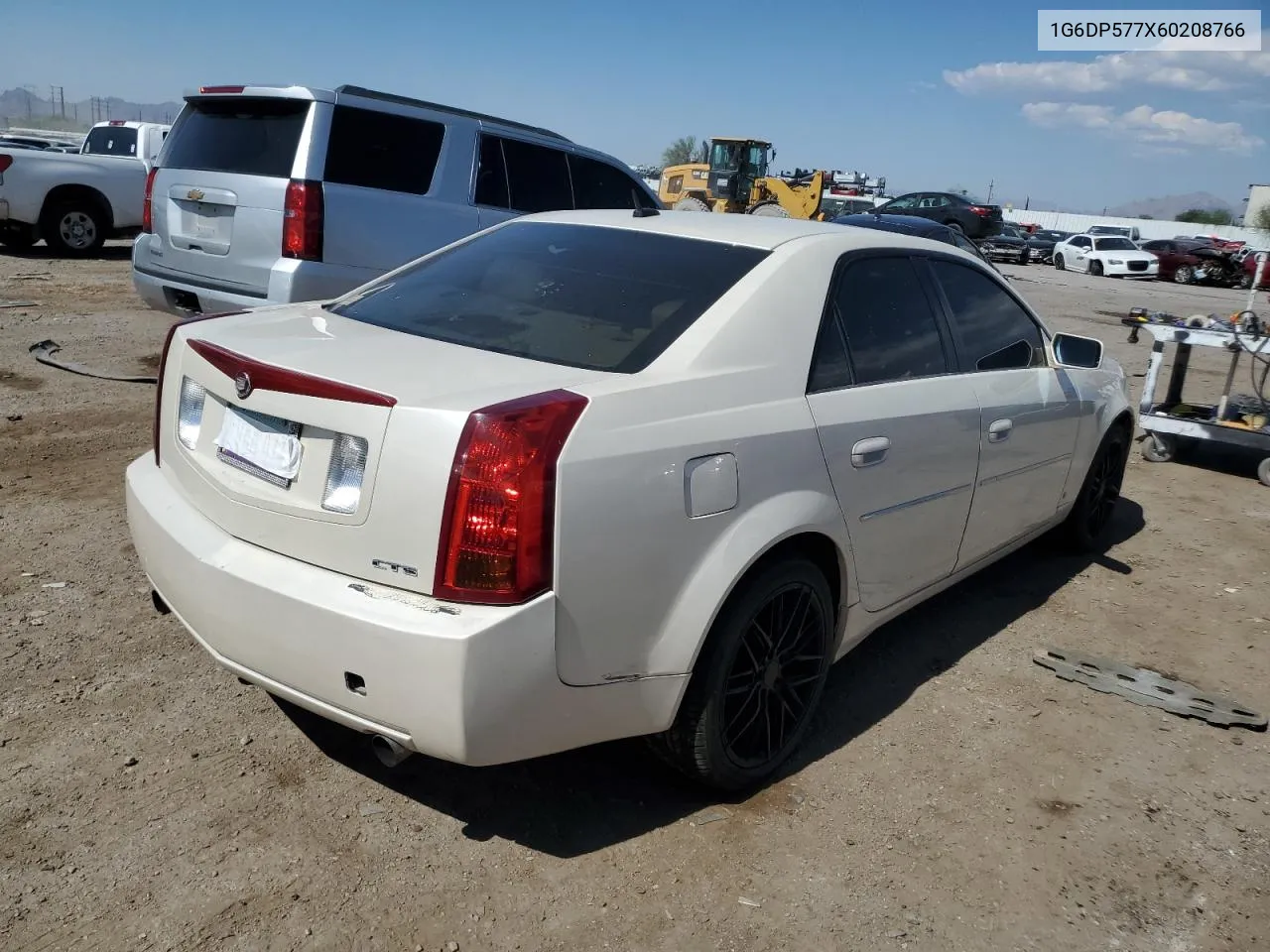 2006 Cadillac Cts Hi Feature V6 VIN: 1G6DP577X60208766 Lot: 74860474