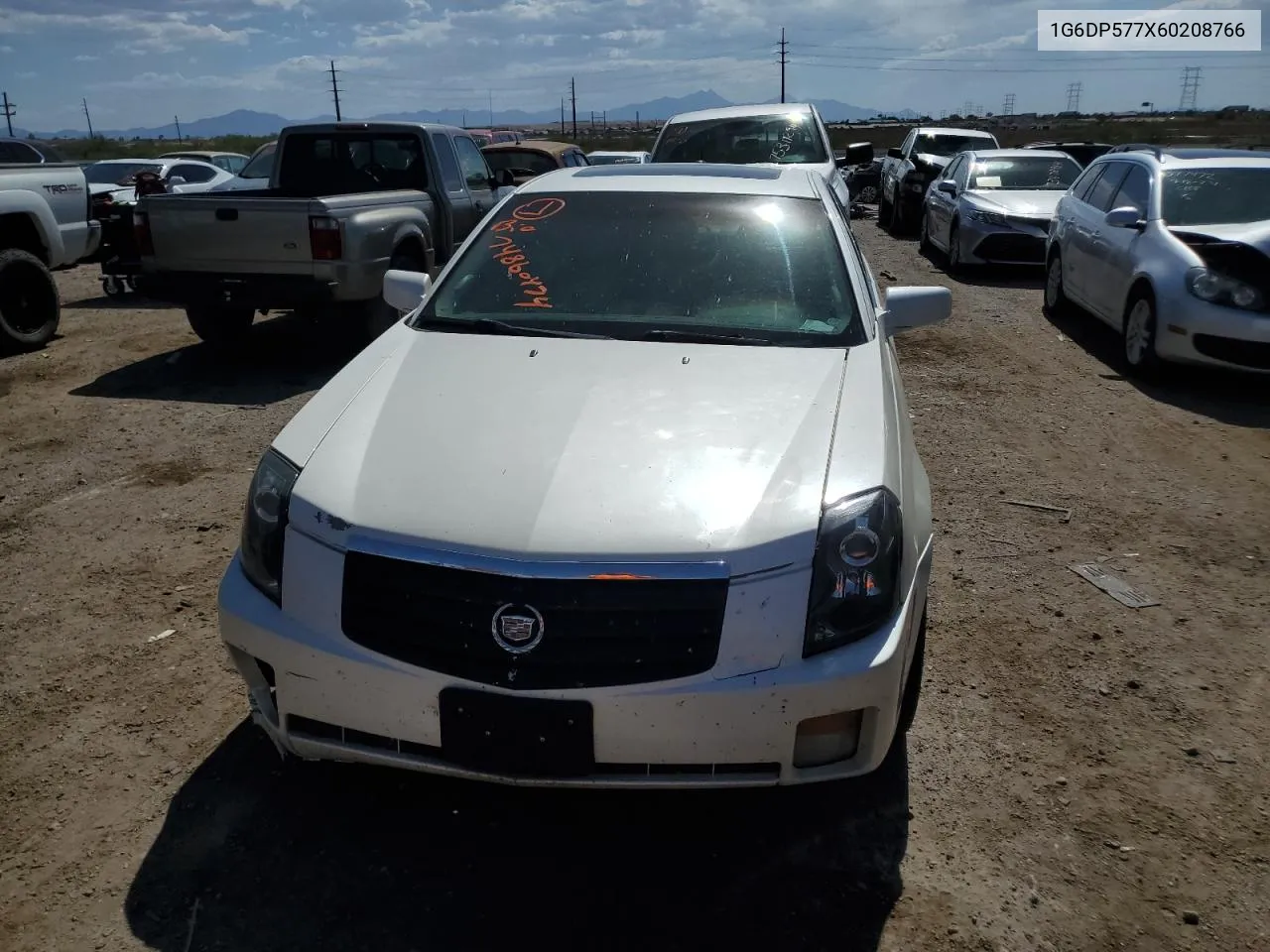 2006 Cadillac Cts Hi Feature V6 VIN: 1G6DP577X60208766 Lot: 74860474