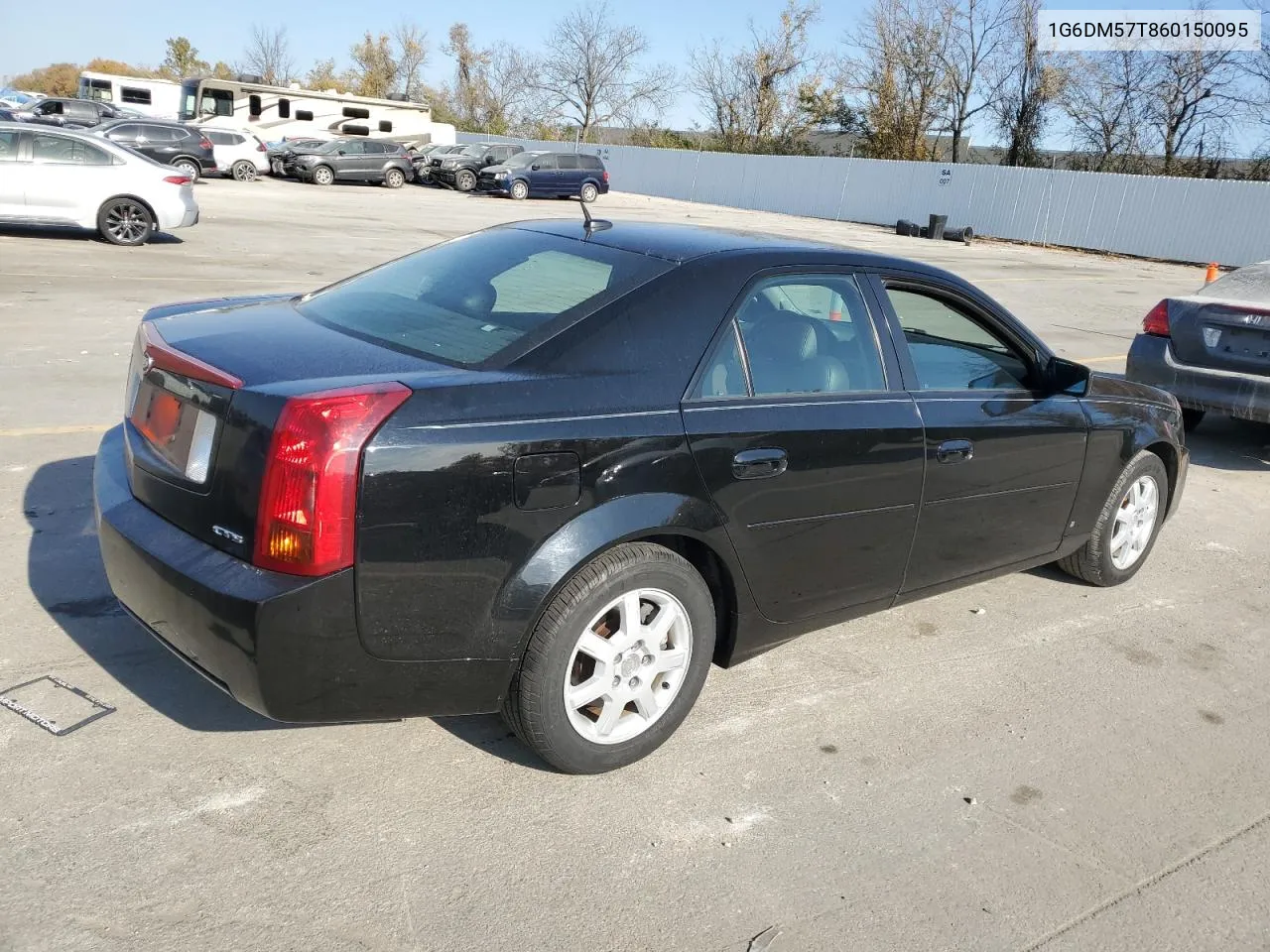 2006 Cadillac Cts VIN: 1G6DM57T860150095 Lot: 77672794