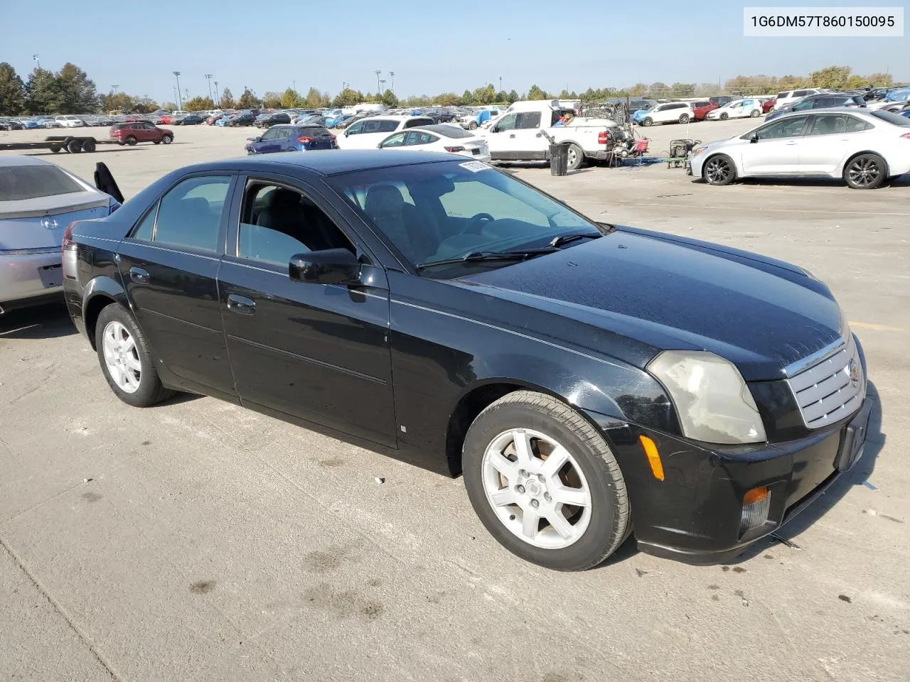 2006 Cadillac Cts VIN: 1G6DM57T860150095 Lot: 77672794