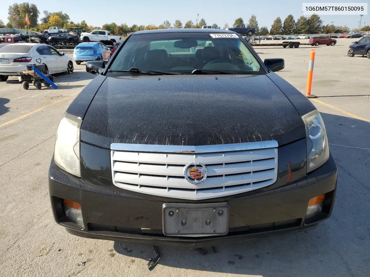 2006 Cadillac Cts VIN: 1G6DM57T860150095 Lot: 77672794