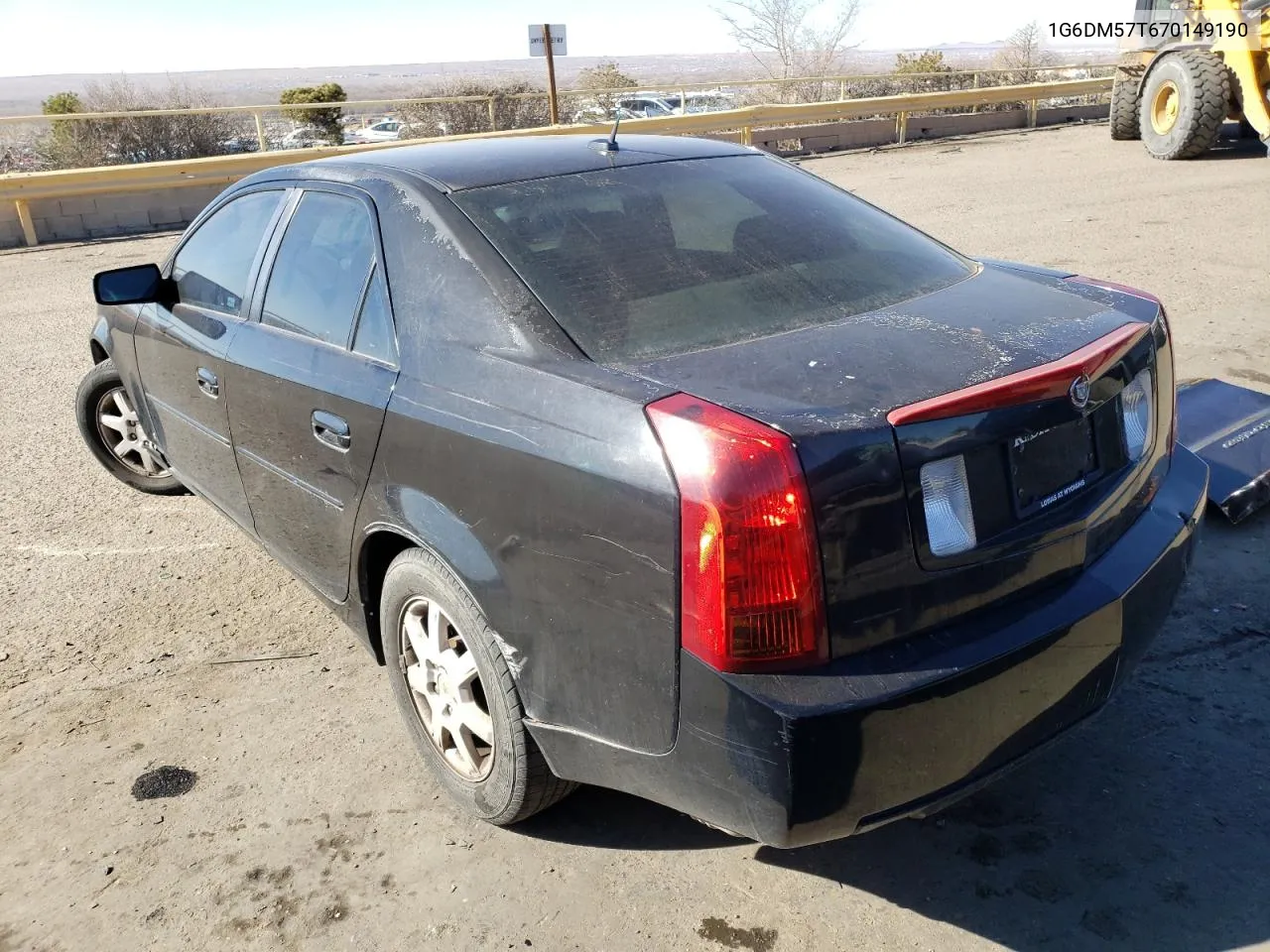 2007 Cadillac Cts VIN: 1G6DM57T670149190 Lot: 43353284