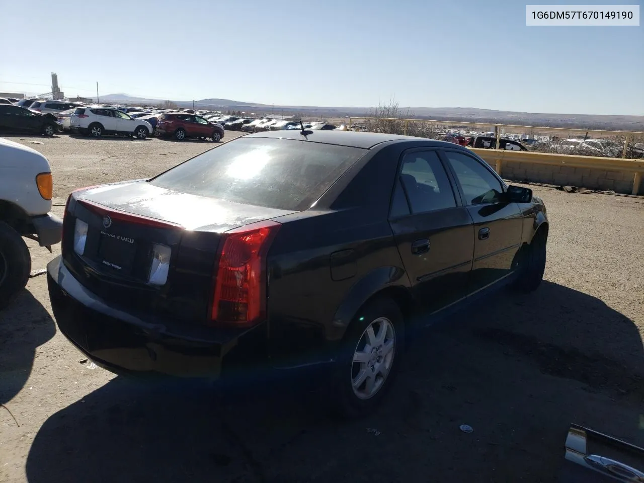 1G6DM57T670149190 2007 Cadillac Cts