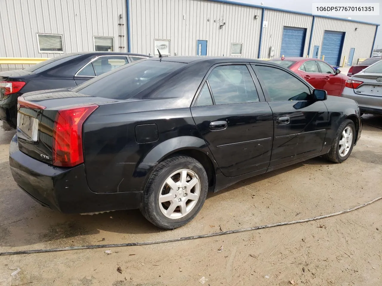 2007 Cadillac Cts Hi Feature V6 VIN: 1G6DP577670161351 Lot: 45648484