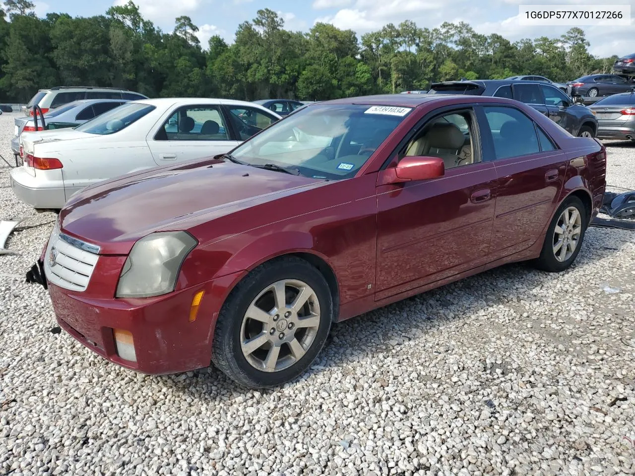 1G6DP577X70127266 2007 Cadillac Cts Hi Feature V6