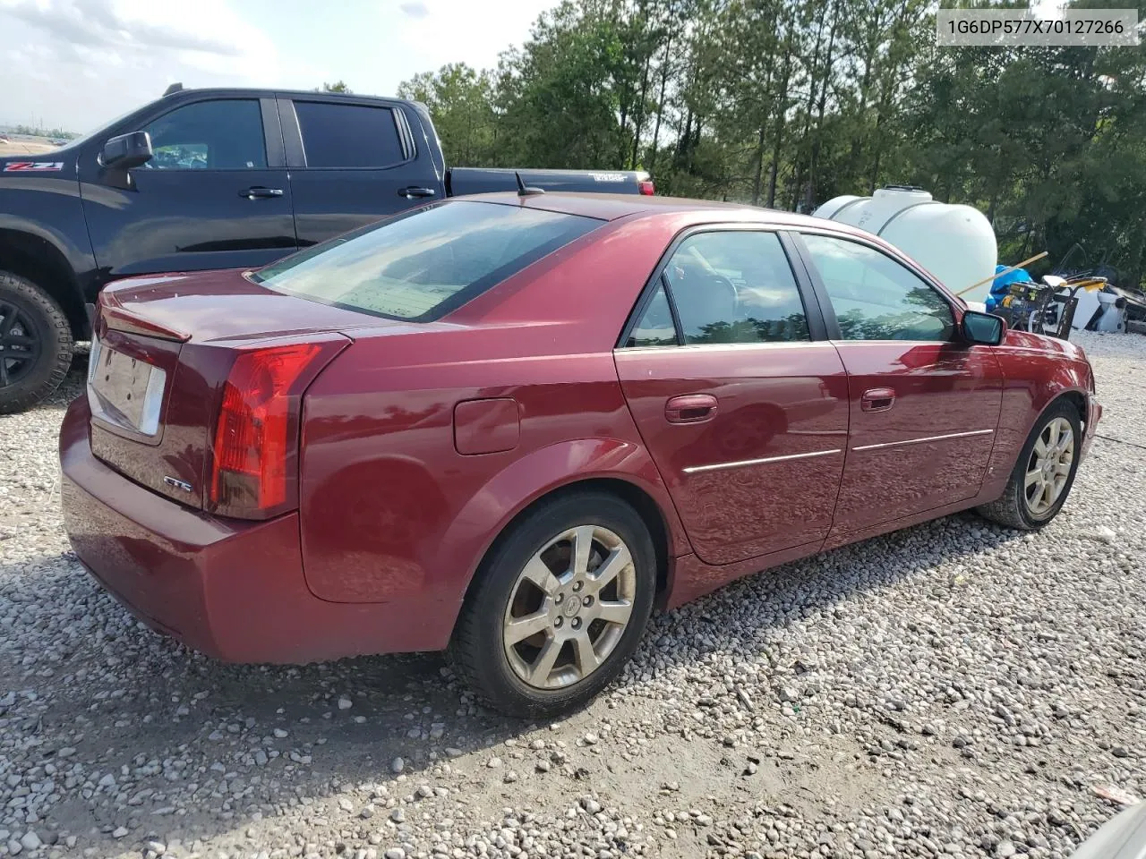 2007 Cadillac Cts Hi Feature V6 VIN: 1G6DP577X70127266 Lot: 52391034