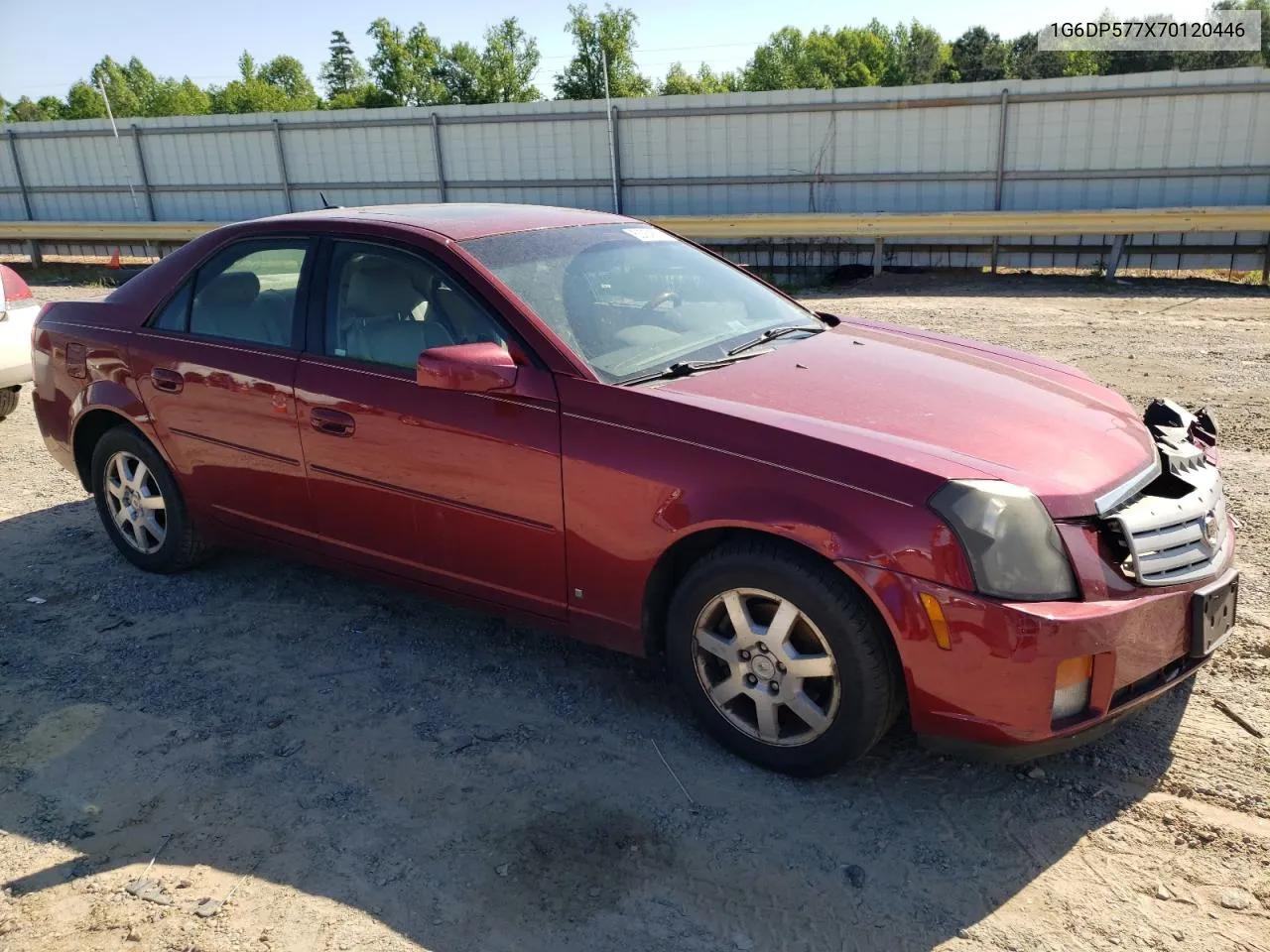 1G6DP577X70120446 2007 Cadillac Cts Hi Feature V6