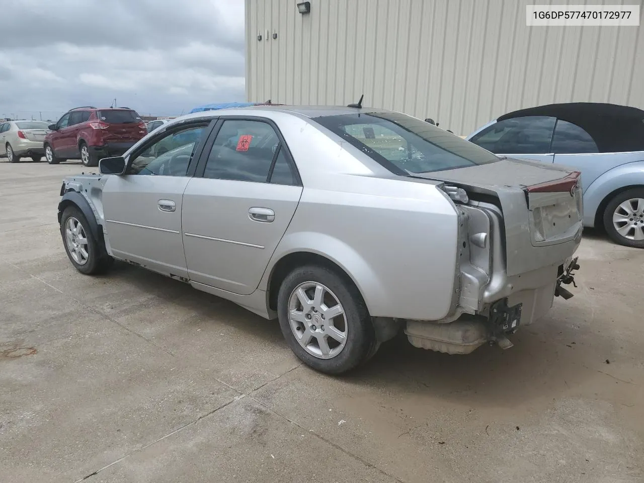 2007 Cadillac Cts Hi Feature V6 VIN: 1G6DP577470172977 Lot: 54736694