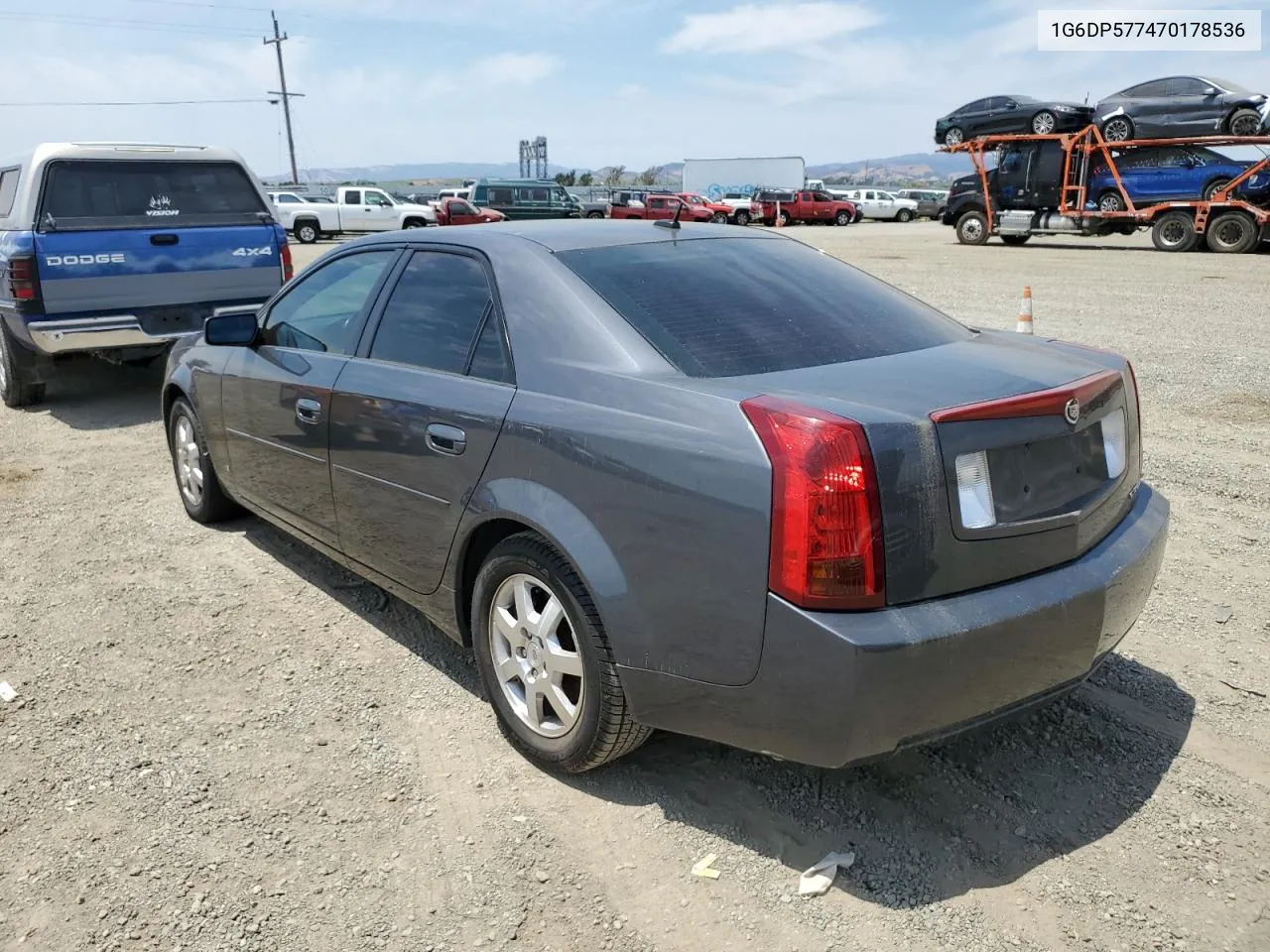 1G6DP577470178536 2007 Cadillac Cts Hi Feature V6