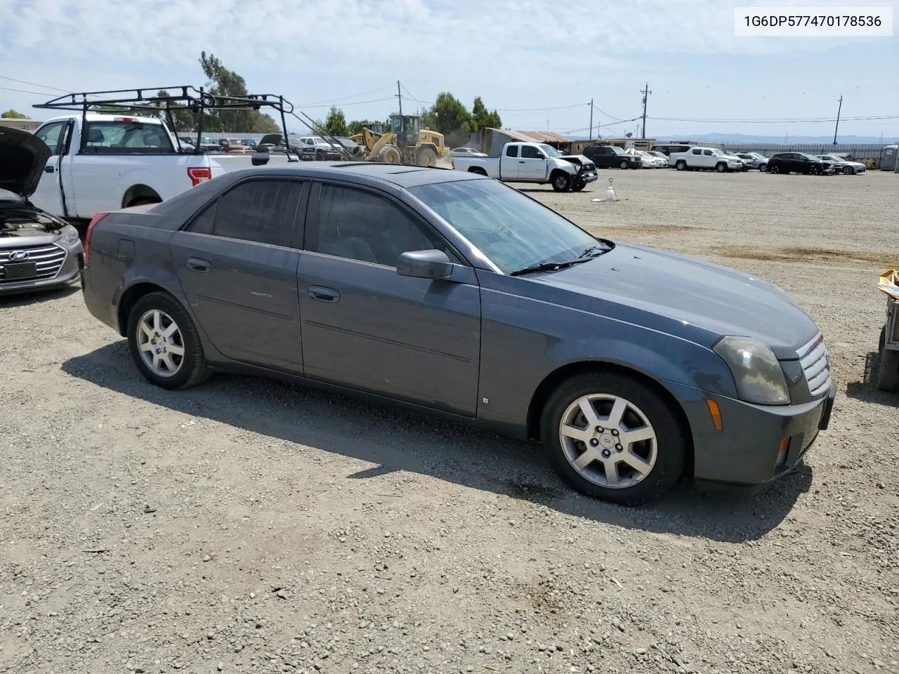 1G6DP577470178536 2007 Cadillac Cts Hi Feature V6