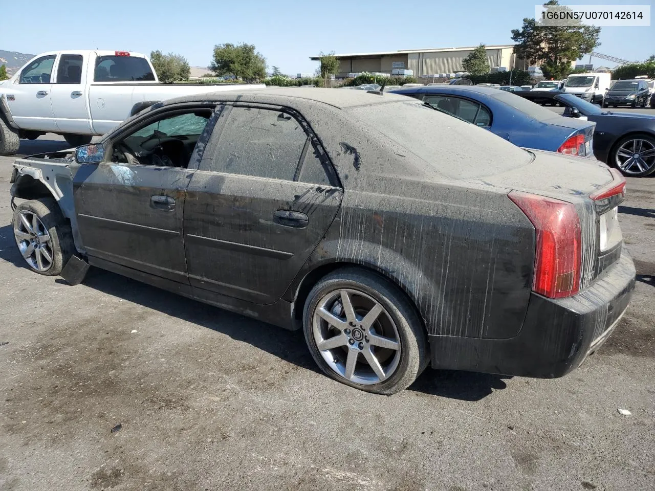 2007 Cadillac Cts-V VIN: 1G6DN57U070142614 Lot: 68886444