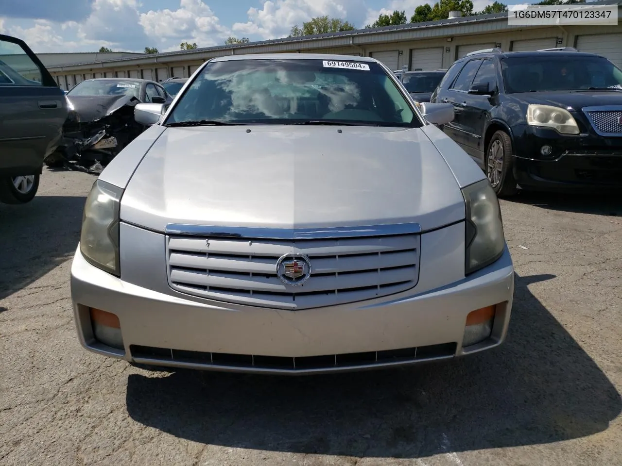 2007 Cadillac Cts VIN: 1G6DM57T470123347 Lot: 69149504