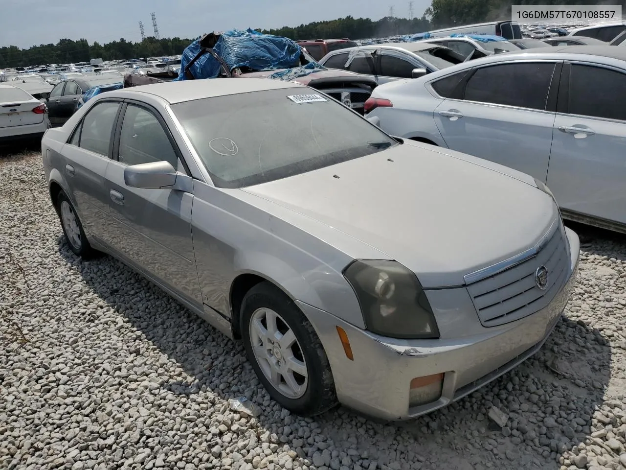 2007 Cadillac Cts VIN: 1G6DM57T670108557 Lot: 69659444