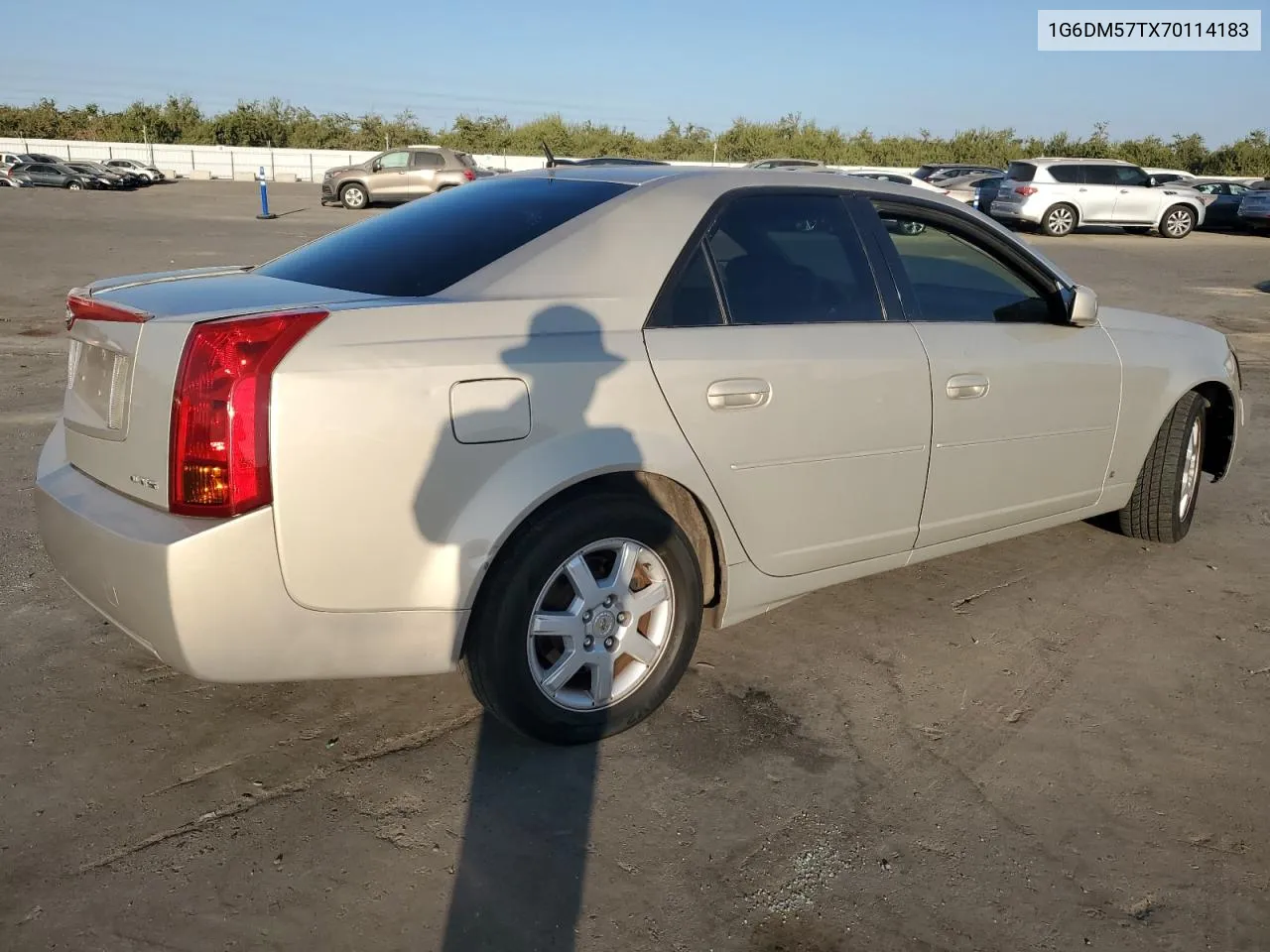 2007 Cadillac Cts VIN: 1G6DM57TX70114183 Lot: 69693674