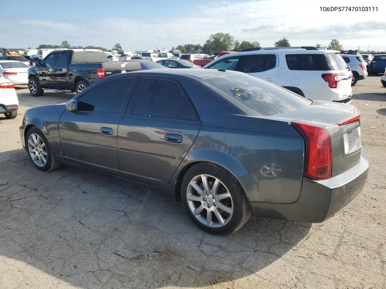 2007 Cadillac Cts Hi Feature V6 VIN: 1G6DP577470103111 Lot: 72843744