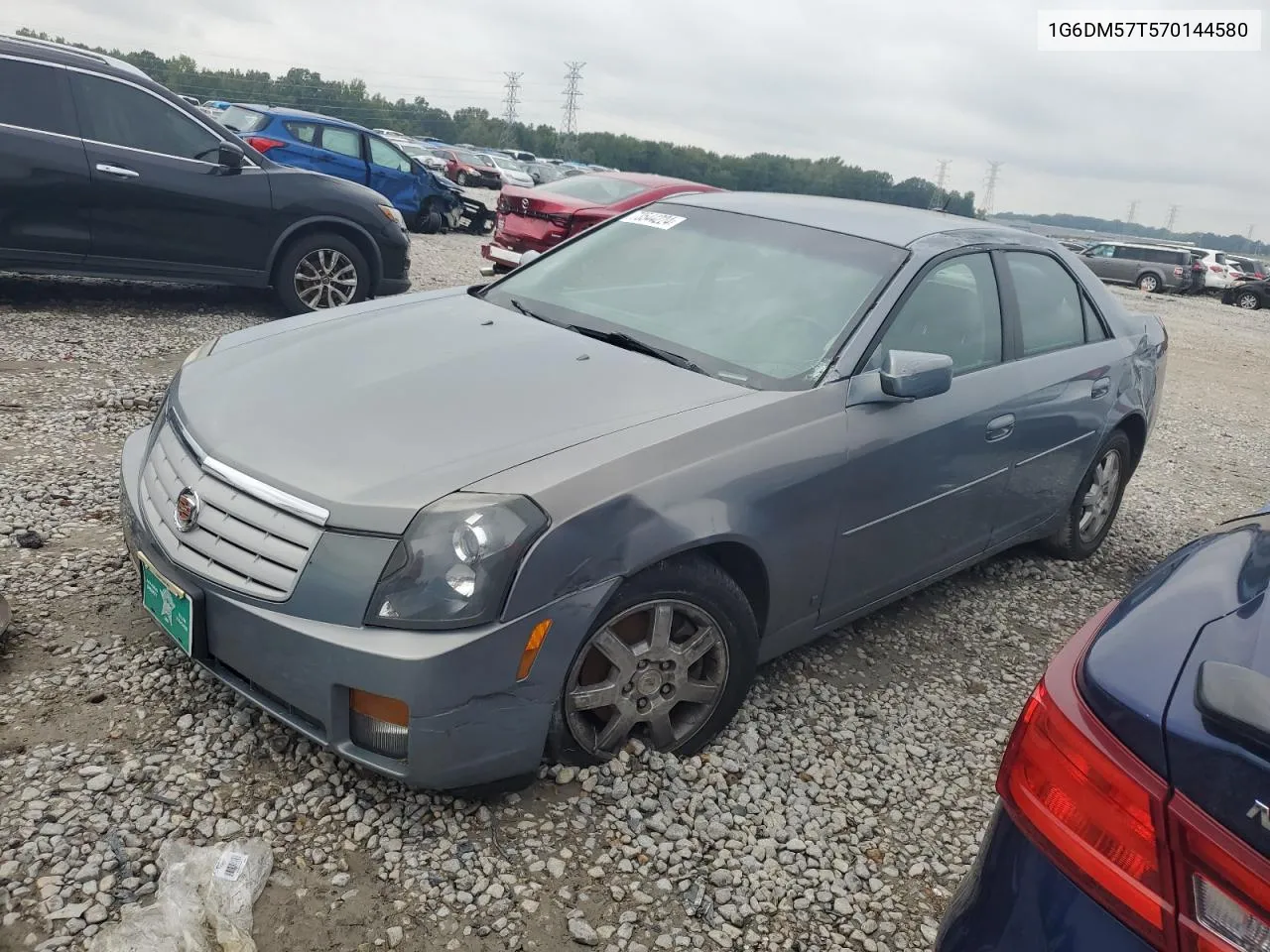 2007 Cadillac Cts VIN: 1G6DM57T570144580 Lot: 73544224